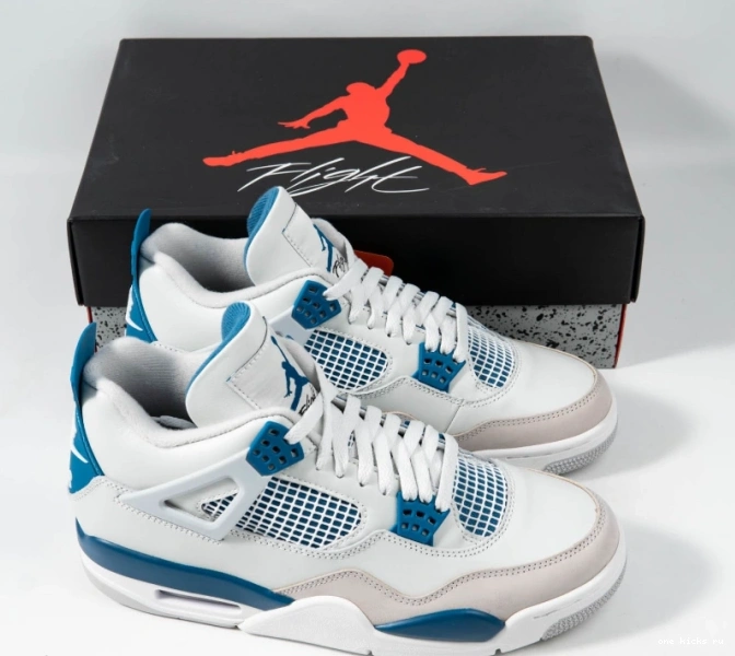 Rep Onekick Retro Blue Jordan 4 Military (2024) 0702